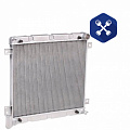 Радиатор водяной ГАЗель-Бизнес (2-х ряд) дв.CUMMINS ISF 2.8 алюминиевый ("LUZAR")