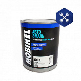 Автоэмаль (1л) черная 601 ("MOBIHEL")