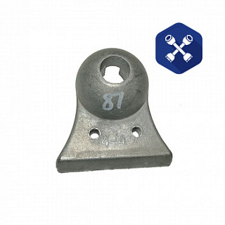 Корпус держателя зеркала МАЗ нижний