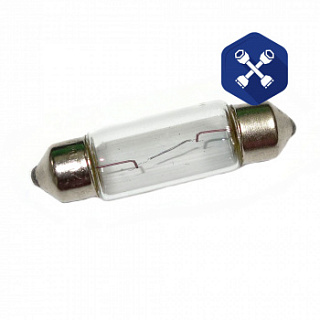 Лампа C5W 12V накаливания (39 мм) ("МАЯК")