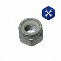 Гайка М 10х1.25, Н=13 мм самоконтрящая (с нейлоном) (АО "БЕЛЗАН")