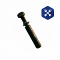 Клин ушка рессоры Урал (L=91 мм, М10х1.5) с гайкой ("Альтернатива")