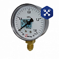 Манометр   1.6 МПа, ф=61 мм, штуцер М12х1.5, IP40 (АО "ФИЗТЕХ")