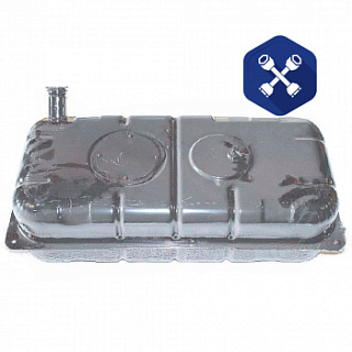 Бак топливный 100л (В=300, Ш=400, Д=1170 мм) ГАЗ-3302, Next дв.560, ISF2.8 (хром) (ООО "АЗГ")