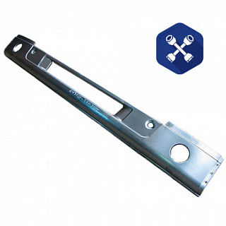 Бампер нижний МАЗ (центральная часть) (серая)