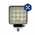 Фара светодиодная 12/24В (16 диодов) 48WS 6000К SSE 2.0 Flood ("Lumen")