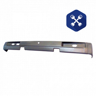 Бампер задний ПАЗ н/о пластиковый серый