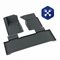 Коврики салона УАЗ-Патриот из 3-х частей (полиуритан) ("АгатэК")