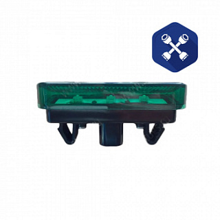 Фонарь козырька солнцезащитного SHAANXI (зеленый) ("SHAANXI")