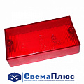 Рассеиватель габаритного фонаря (красный) автобусы (ПАО "ОСВАР")