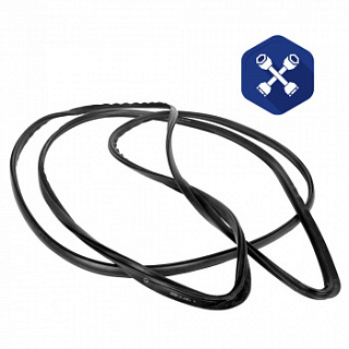 Уплотнитель стекла ГАЗ-Next лобового (ЗАО "Уралэластотехника")