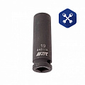 Головка    1/2" 19 мм 6 граней L=82 мм (тонкостенная, глубокая) ("JTC")