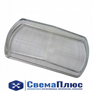 Стекло фары противотуманное (гладкое)