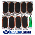 Р/к шин  (9 заплаток 45х100 мм, клей) ("PATCH RUBBER")