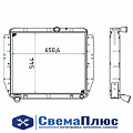 Радиатор водяной ЗИЛ (2-х ряд) дв.ММЗ Д-245.9, ЗИЛ-508.30 медно-латунный (АО "ШААЗ")