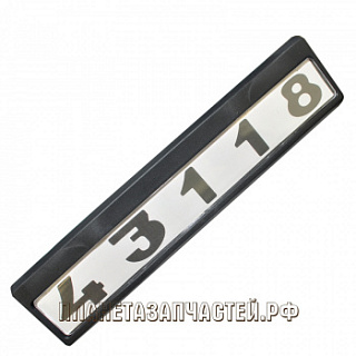 Табличка двери "Камаз" 43118