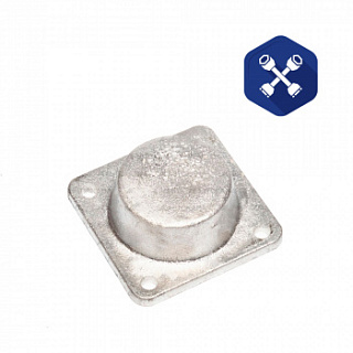 Крышка шкворня Камаз верхняя (алюминий)