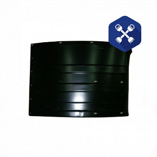 Брызговик крыла кабины МАЗ левый (металл)