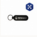 Брелок для ключей кожаный (надпись "RENAULT") ("Альтернатива")