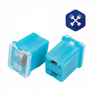 Предохранитель картриджный  20А FLK-213 (голубой) ("Nord YADA")