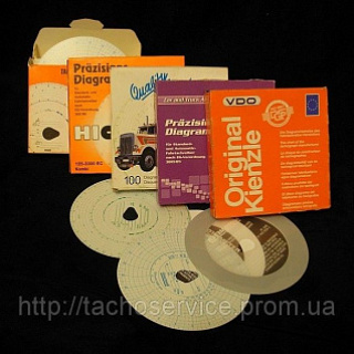Диск тахографа PETERS (100 км)
