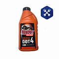 Тормозная жидкость ДОТ-4 (0.5 л) ROSDOT LONG DRIVE (для ABS-систем, синтетическая)