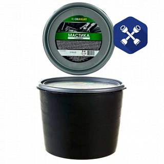 Мастика (2 кг) сланцевая (антикоррозионная) ("OILRIGHT") М -