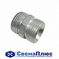 Штуцер проходной прямой М24х1.5 (наружная резьба) ("Альтернатива")