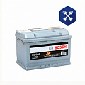 АКБ 6 СТ- 77 BOSCH (обратная полярность) S5 Silver Plus залитый ("BOSCH")