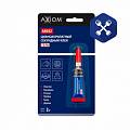 Клей цианоакрилатный ГЕЛЬ (3 гр) ("AXIOM")  М -