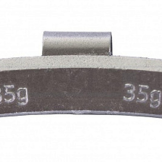 Грузик легковой литой диск 35 гр ("Clipper")
