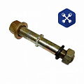 Шпилька колеса ЧМЗАП (М22хМ24х155х2.0) в сборе (ОАО "ЧМЗАП")