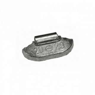 Грузик легковой стальной диск  20 гр ("Clipper")