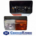 Фонарь передний (белый-желтый) трактора, МТЗ 12/24В (ООО "Руслан-комплект")