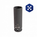 Головка    1/2" 21 мм 6 граней L=82 мм (тонкостенная, глубокая) ("JTC")