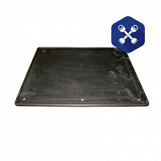 Брызговик передний МАЗ (390х290 мм) ("Альтернатива")