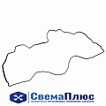Прокладка клапанной крышки CUMMINS ISC, QSC, L, ISL ("CUMMINS")