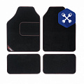Коврики салона (4 шт) универсальные текстильные ("AutoStandart")