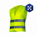 Жилет сигнальный желтый (XXL) ("AutoStandart")