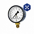 Мановакуумметр (-100...0...150 КПа) ф=100 мм, IP40 (штуцер М20х1.5) (АО "ФИЗТЕХ")