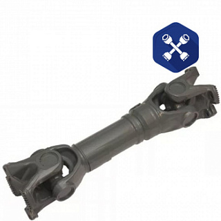 Вал карданный Краз  (L=820 мм) (4 отв) торцевые шлицы (ОАО "БЕЛКАРД")