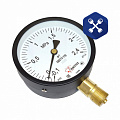 Мановакуумметр (-0.1...0...2.4 МПа) ф=100 мм, IP40 (штуцер М20х1.5) (АО "ФИЗТЕХ")