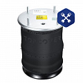Пневмобаллон со стаканом (пластик) (4 шпильки М12, 1 штуцер М22) SAF 810MB, ROR ("TOPCOVER")
