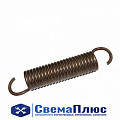 Пружина стяжная колодок Камаз (L=141 мм, ф=20/28 мм, ф витка=4 мм) ("MADARA")