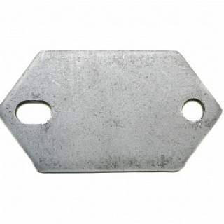 Пластина стремянки кузовной ГАЗ