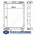 Радиатор водяной Камаз (2-х ряд) дв.740.55, 740.62, 740.662, CUMMINS 6ISBe алюминиевый (ОАО "ЛРЗ")