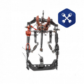 Механизм навески задней МТЗ (без гидроцилиндра)