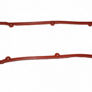 Прокладка клапанной крышки ЗМЗ-406 (красная) силикон