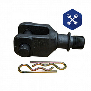 Вилка буксирная IVECO с пальцем ("ALFA CAR")