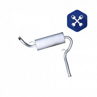 Глушитель Ваз-2123 длинный с/о